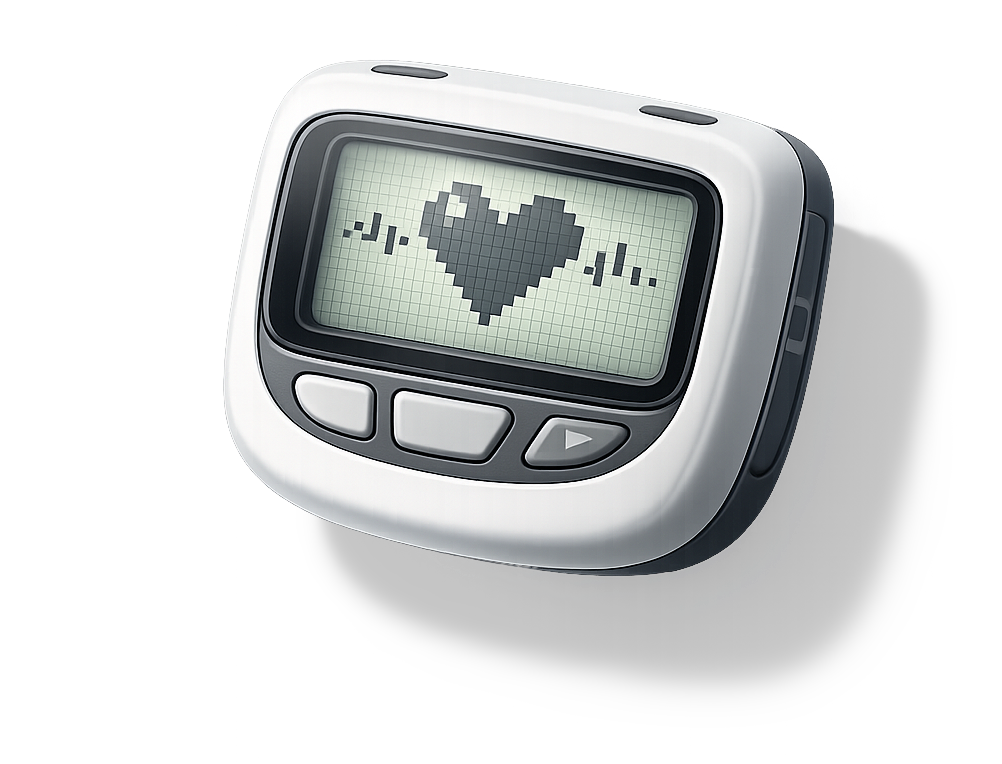 Illustrazione noleggio holter cardiaco e pressorio